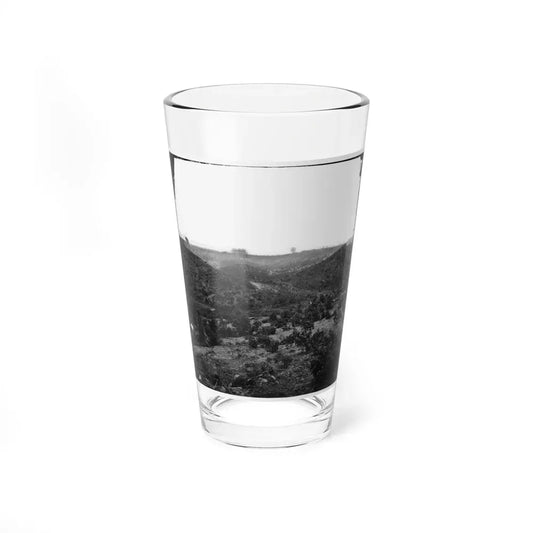Belle Plain, Virginia. Encampment Of 7,000 Confederates In The  Punch Bowl (U.S. Civil War) Pint Glass 16oz 16oz - Go Mug Yourself
