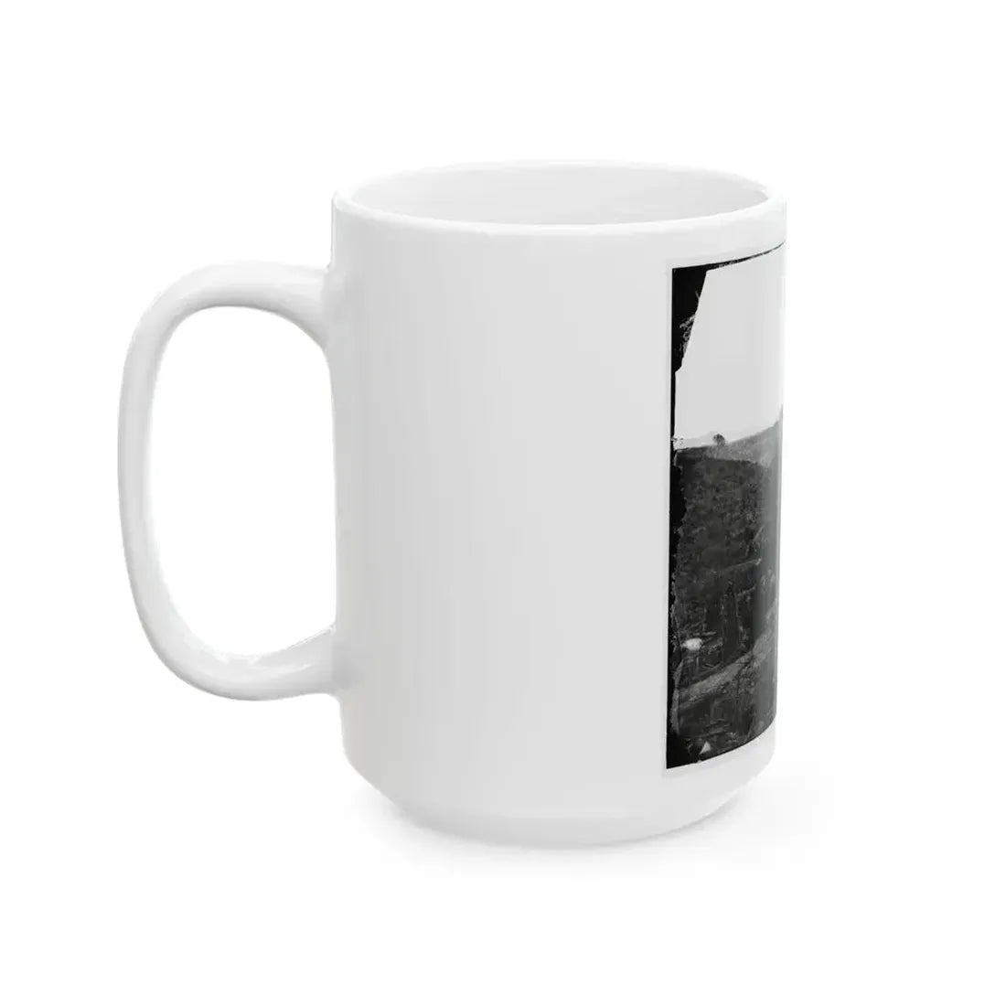 Belle Plain, Virginia. Encampment Of 7,000 Confederates In The  Punch Bowl (U.S. Civil War) White Coffee Mug - Go Mug Yourself