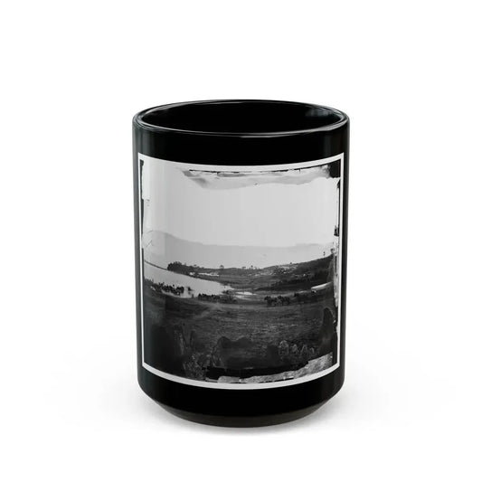 Belle Plain, Virginia. First Landing At Belle Plain (U.S. Civil War) Black Coffee Mug 15oz - Go Mug Yourself