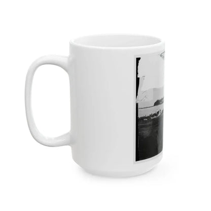 Belle Plain, Virginia. First Landing At Belle Plain (U.S. Civil War) White Coffee Mug - Go Mug Yourself