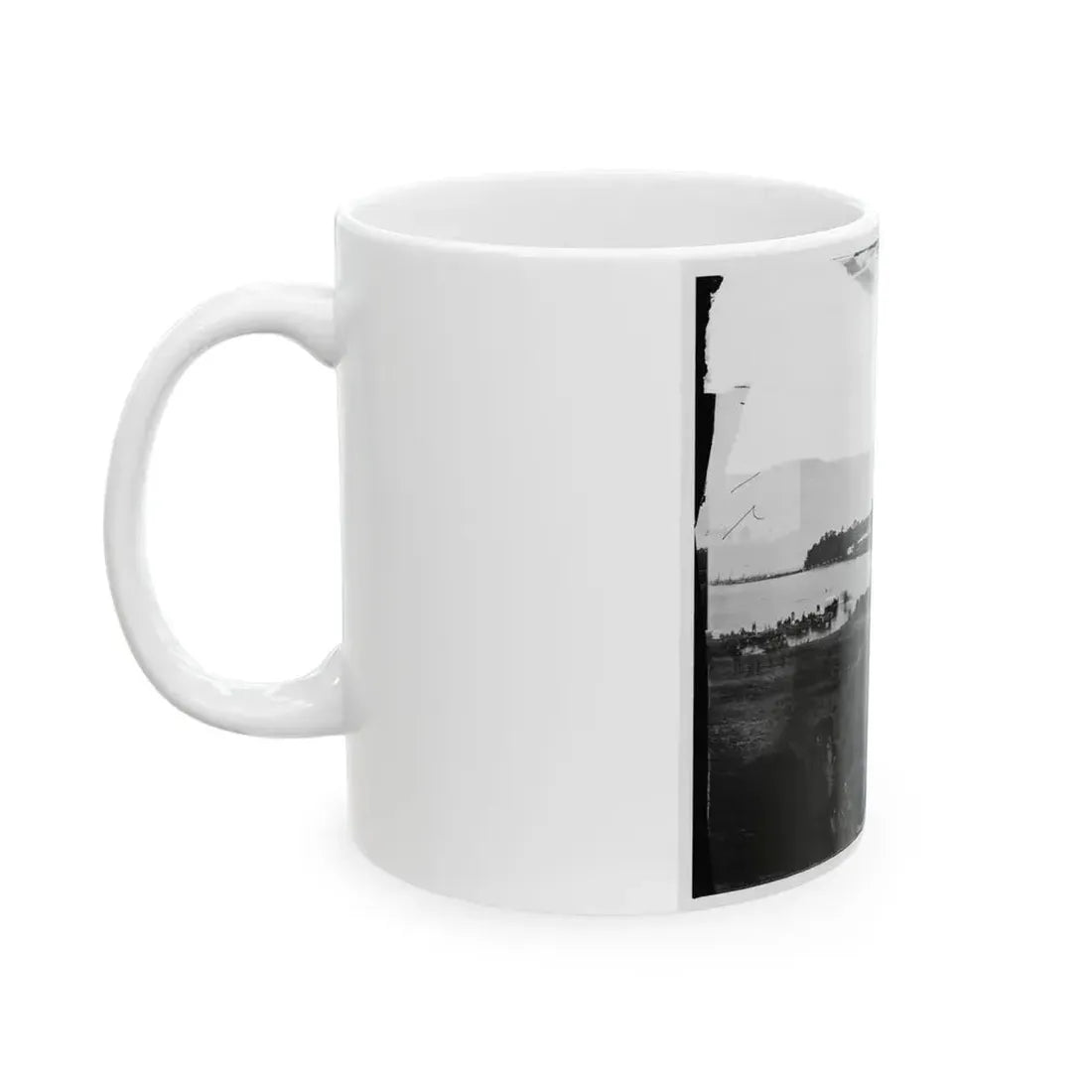 Belle Plain, Virginia. First Landing At Belle Plain (U.S. Civil War) White Coffee Mug - Go Mug Yourself