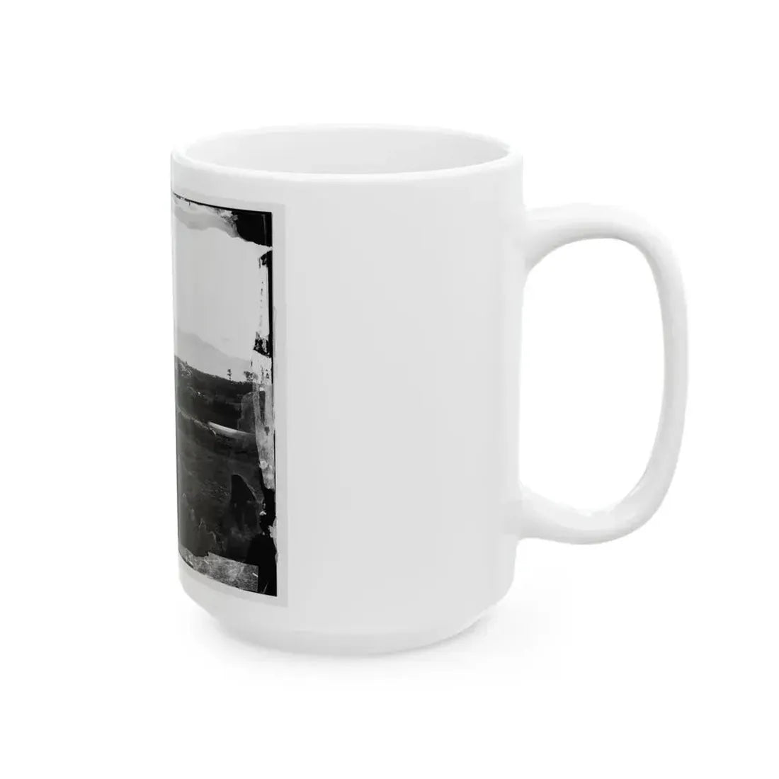 Belle Plain, Virginia. First Landing At Belle Plain (U.S. Civil War) White Coffee Mug - Go Mug Yourself