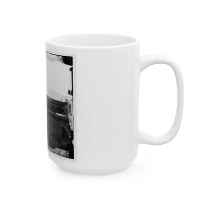 Belle Plain, Virginia. First Landing At Belle Plain (U.S. Civil War) White Coffee Mug - Go Mug Yourself