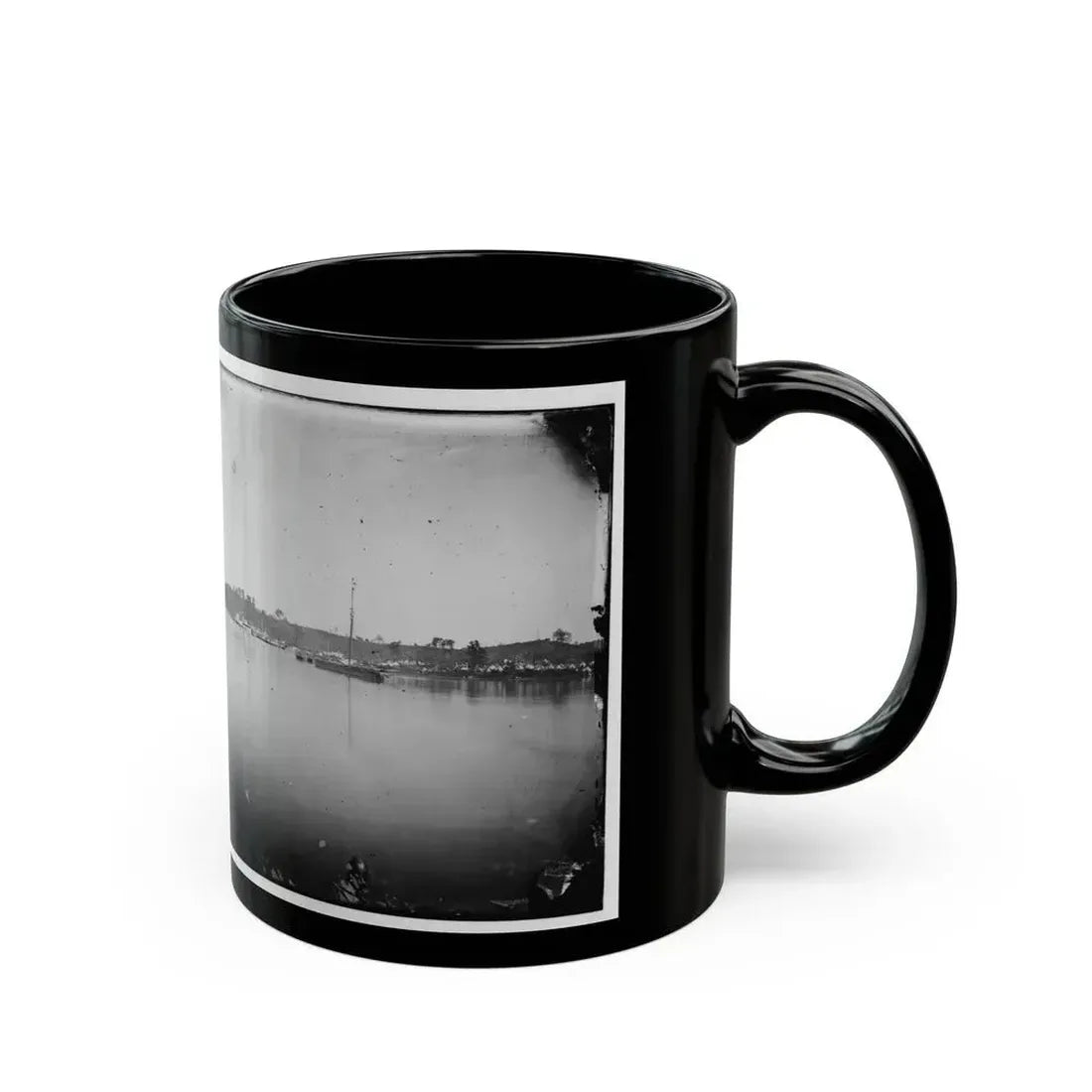 Belle Plain, Virginia. General View (U.S. Civil War) Black Coffee Mug - Go Mug Yourself