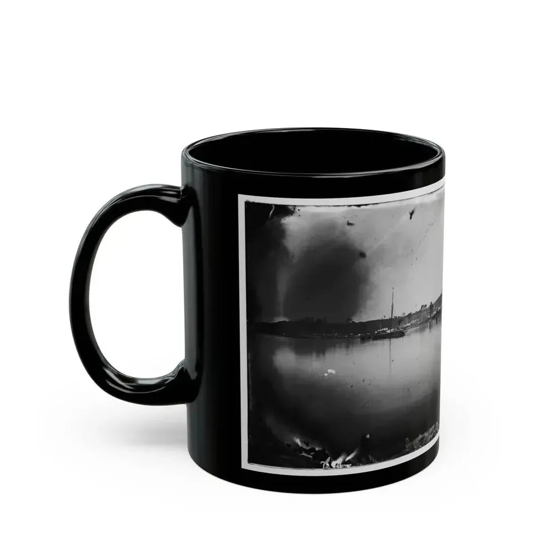 Belle Plain, Virginia. General View (U.S. Civil War) Black Coffee Mug - Go Mug Yourself