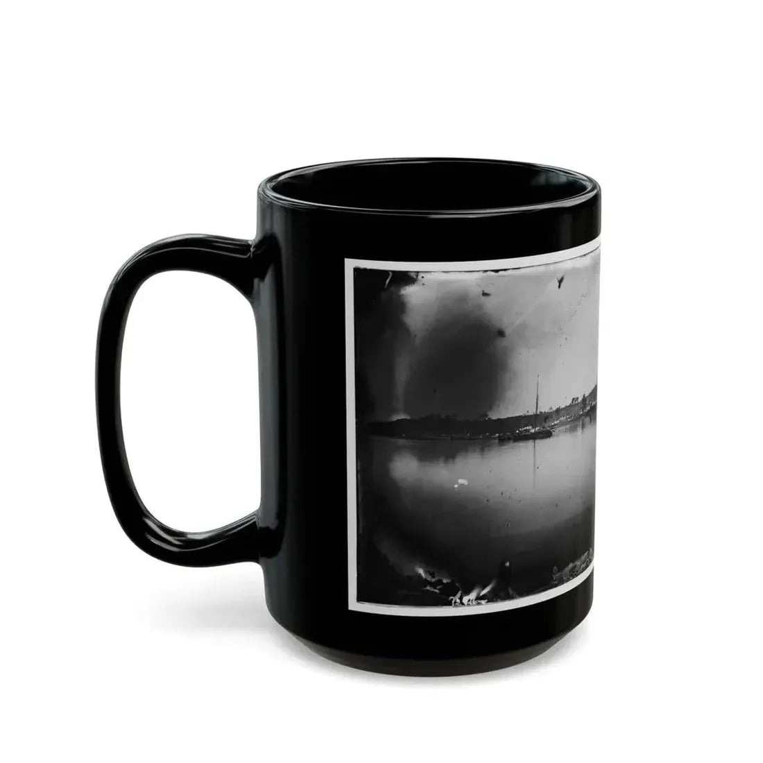 Belle Plain, Virginia. General View (U.S. Civil War) Black Coffee Mug - Go Mug Yourself
