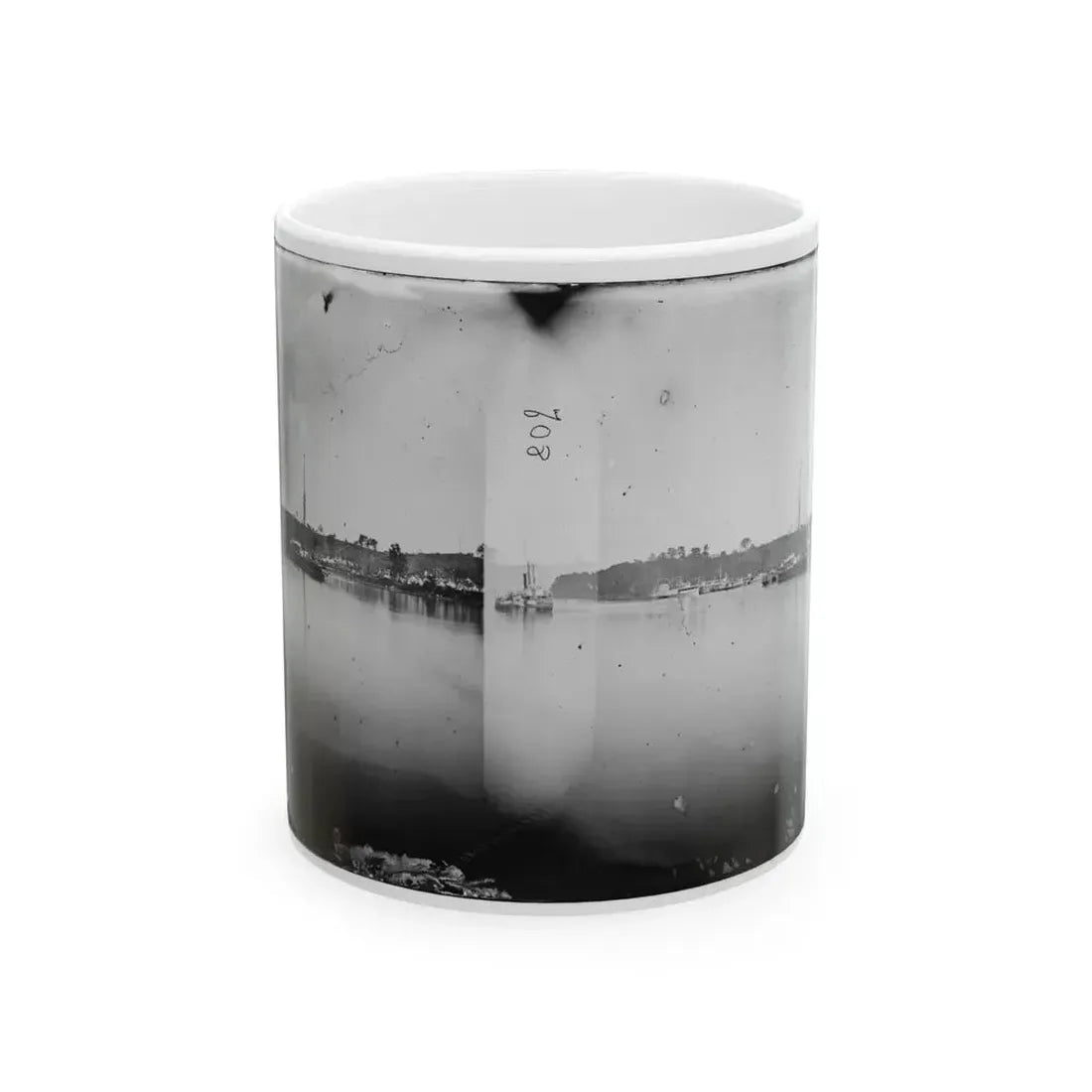 Belle Plain, Virginia. General View (U.S. Civil War) White Coffee Mug 11oz - Go Mug Yourself