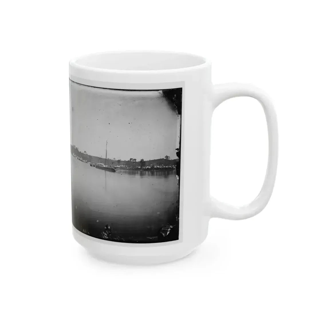 Belle Plain, Virginia. General View (U.S. Civil War) White Coffee Mug - Go Mug Yourself