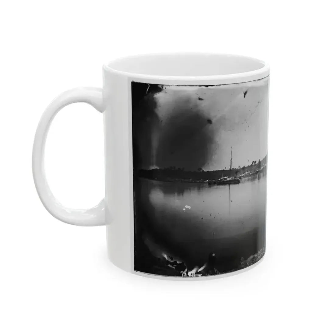 Belle Plain, Virginia. General View (U.S. Civil War) White Coffee Mug - Go Mug Yourself