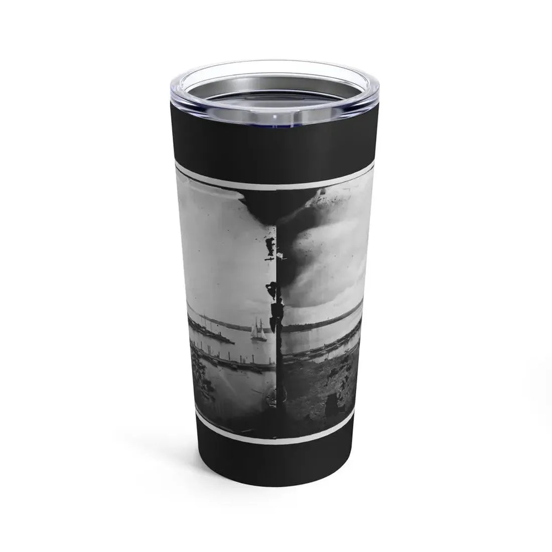 Belle Plain, Virginia. Pontoon Wharf (U.S. Civil War) Tumbler 20oz - Go Mug Yourself