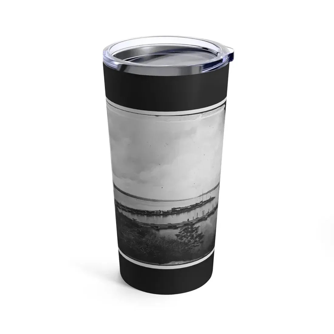Belle Plain, Virginia. Pontoon Wharf (U.S. Civil War) Tumbler 20oz - Go Mug Yourself