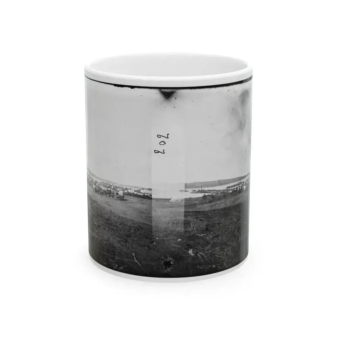 Belle Plain, Virginia. Quartermaster Department (U.S. Civil War) White Coffee Mug 11oz - Go Mug Yourself