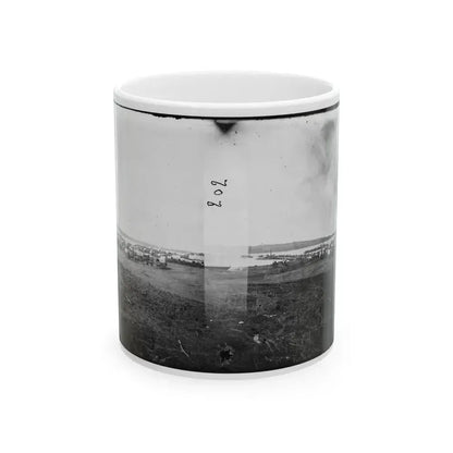 Belle Plain, Virginia. Quartermaster Department (U.S. Civil War) White Coffee Mug 11oz - Go Mug Yourself