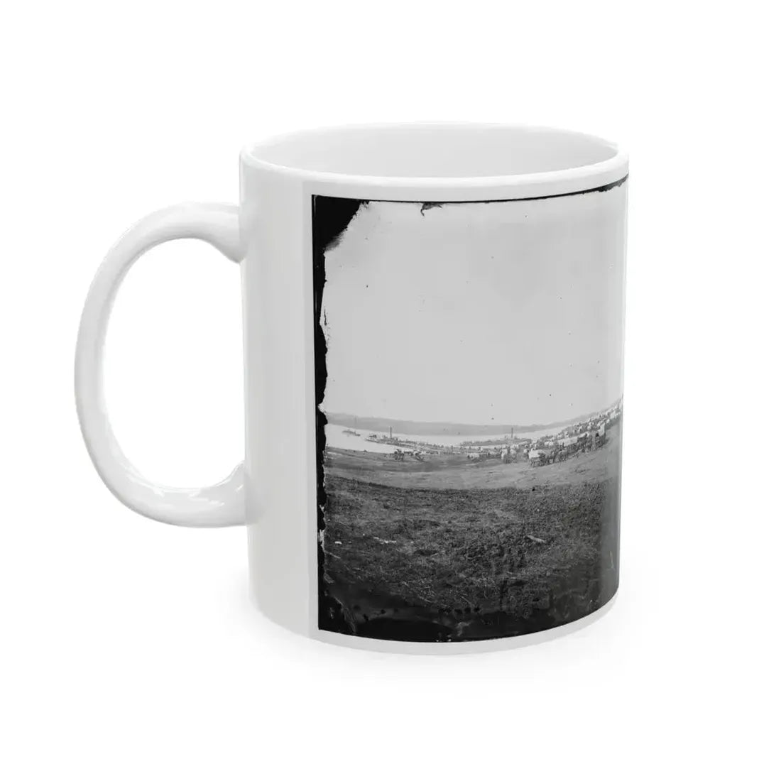 Belle Plain, Virginia. Quartermaster Department (U.S. Civil War) White Coffee Mug - Go Mug Yourself