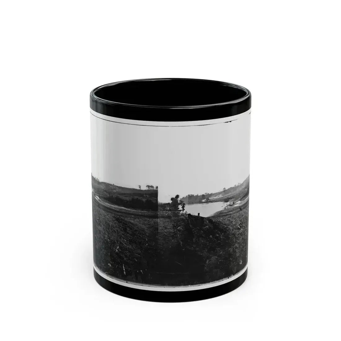 Belle Plain, Virginia. (U.S. Civil War) Black Coffee Mug 11oz - Go Mug Yourself