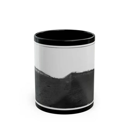 Belle Plain, Virginia (Vicinity). Camp Of Negro Laborers In The Quartermaster's Department (U.S. Civil War) Black Coffee Mug 11oz - Go Mug Yourself