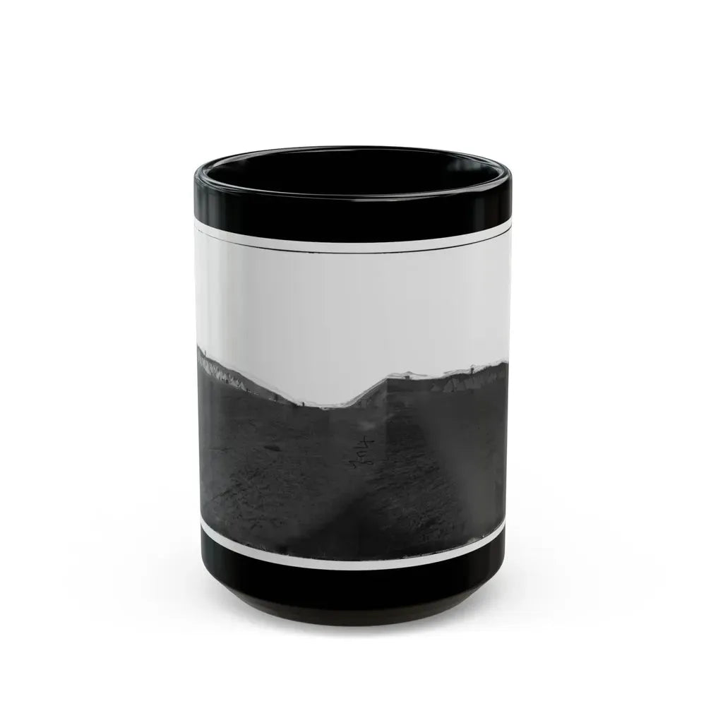 Belle Plain, Virginia (Vicinity). Camp Of Negro Laborers In The Quartermaster's Department (U.S. Civil War) Black Coffee Mug 15oz - Go Mug Yourself
