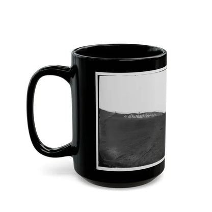 Belle Plain, Virginia (Vicinity). Camp Of Negro Laborers In The Quartermaster's Department (U.S. Civil War) Black Coffee Mug - Go Mug Yourself