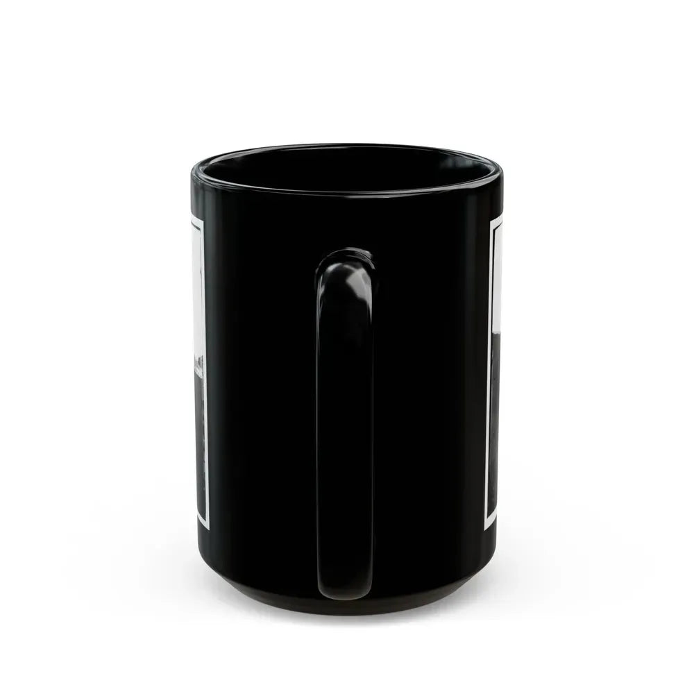 Belle Plain, Virginia (Vicinity). Camp Of Negro Laborers In The Quartermaster's Department (U.S. Civil War) Black Coffee Mug - Go Mug Yourself