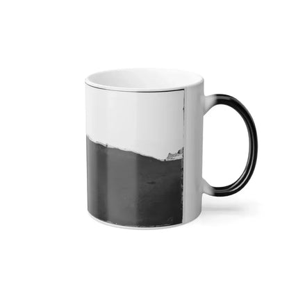 Belle Plain, Virginia (Vicinity). Camp of Negro Laborers in the Quartermaster's Department (U.S. Civil War) Color Changing Coffee Mug 11oz - Go Mug Yourself