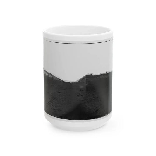 Belle Plain, Virginia (Vicinity). Camp Of Negro Laborers In The Quartermaster's Department (U.S. Civil War) White Coffee Mug 15oz - Go Mug Yourself