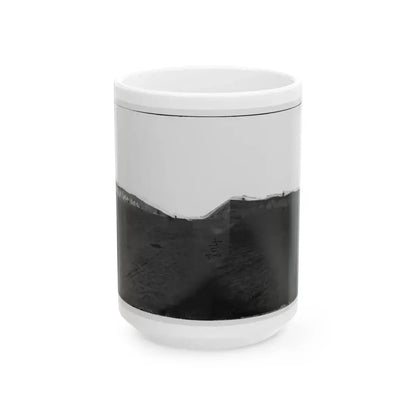 Belle Plain, Virginia (Vicinity). Camp Of Negro Laborers In The Quartermaster's Department (U.S. Civil War) White Coffee Mug 15oz - Go Mug Yourself