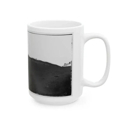 Belle Plain, Virginia (Vicinity). Camp Of Negro Laborers In The Quartermaster's Department (U.S. Civil War) White Coffee Mug - Go Mug Yourself