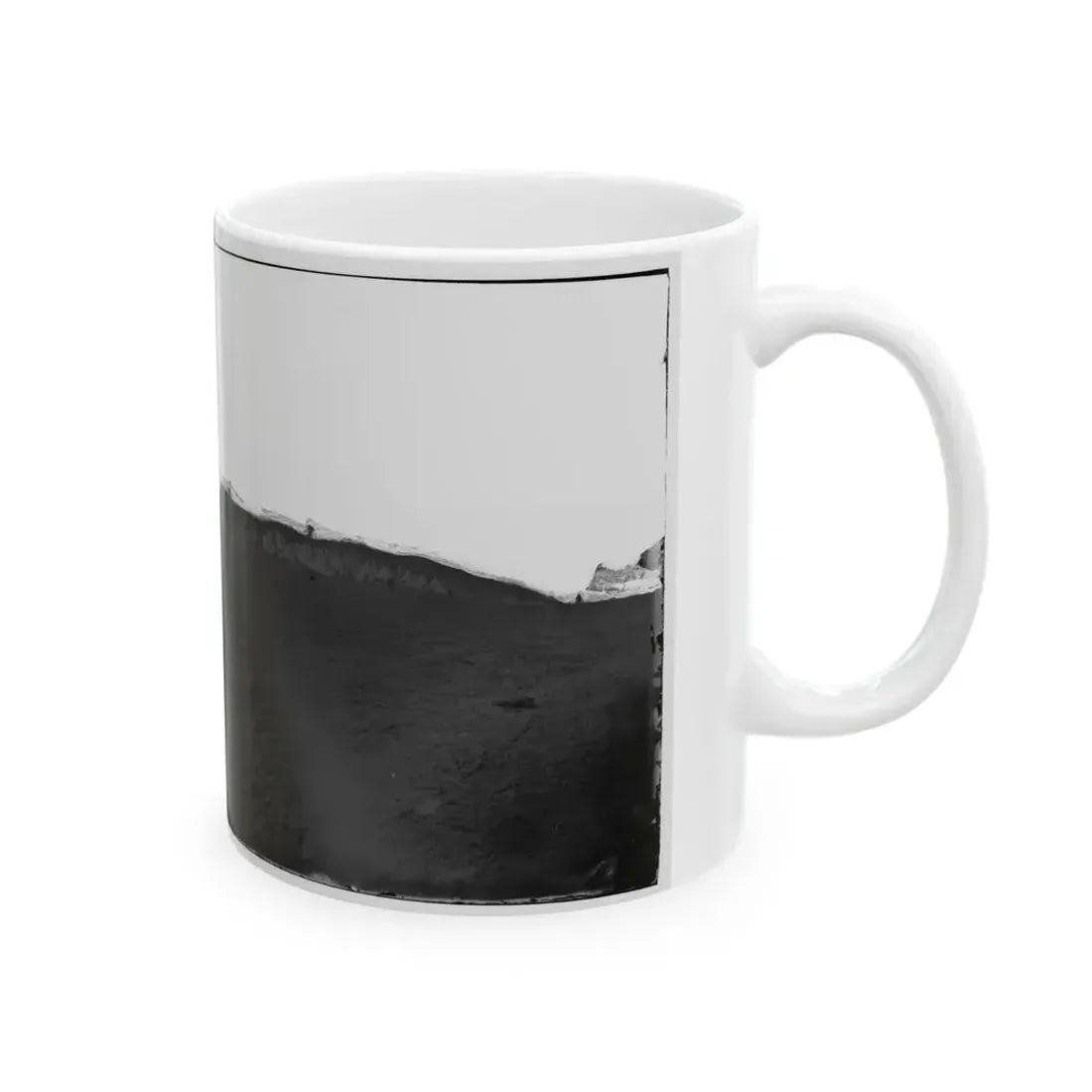 Belle Plain, Virginia (Vicinity). Camp Of Negro Laborers In The Quartermaster's Department (U.S. Civil War) White Coffee Mug - Go Mug Yourself