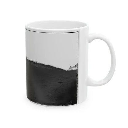 Belle Plain, Virginia (Vicinity). Camp Of Negro Laborers In The Quartermaster's Department (U.S. Civil War) White Coffee Mug - Go Mug Yourself