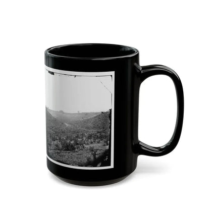Belle Plain, Virginia (Vicinity). Encampment Of 7,000 Confederates In The  Punch Bowl (U.S. Civil War) Black Coffee Mug - Go Mug Yourself
