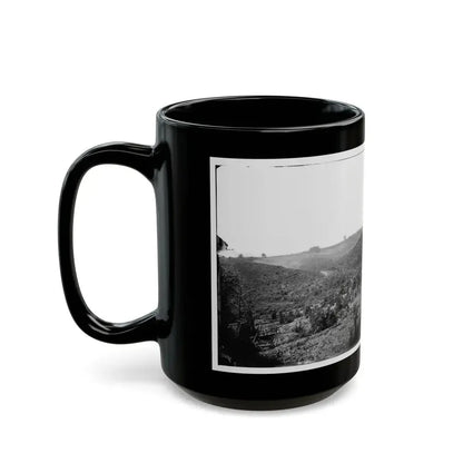 Belle Plain, Virginia (Vicinity). Encampment Of 7,000 Confederates In The  Punch Bowl (U.S. Civil War) Black Coffee Mug - Go Mug Yourself