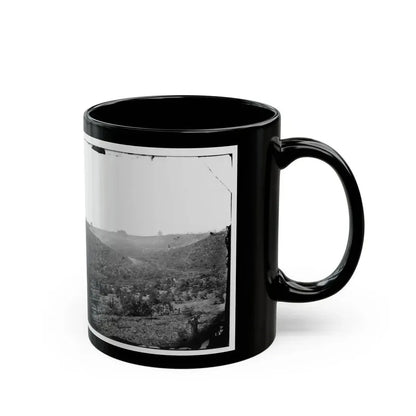 Belle Plain, Virginia (Vicinity). Encampment Of 7,000 Confederates In The  Punch Bowl (U.S. Civil War) Black Coffee Mug - Go Mug Yourself