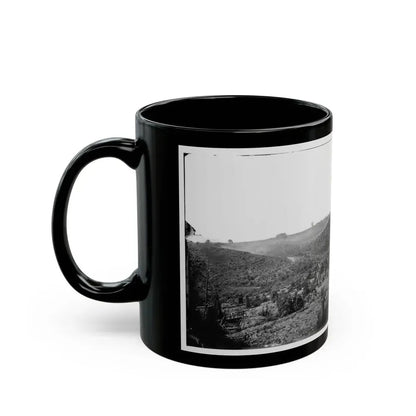 Belle Plain, Virginia (Vicinity). Encampment Of 7,000 Confederates In The  Punch Bowl (U.S. Civil War) Black Coffee Mug - Go Mug Yourself