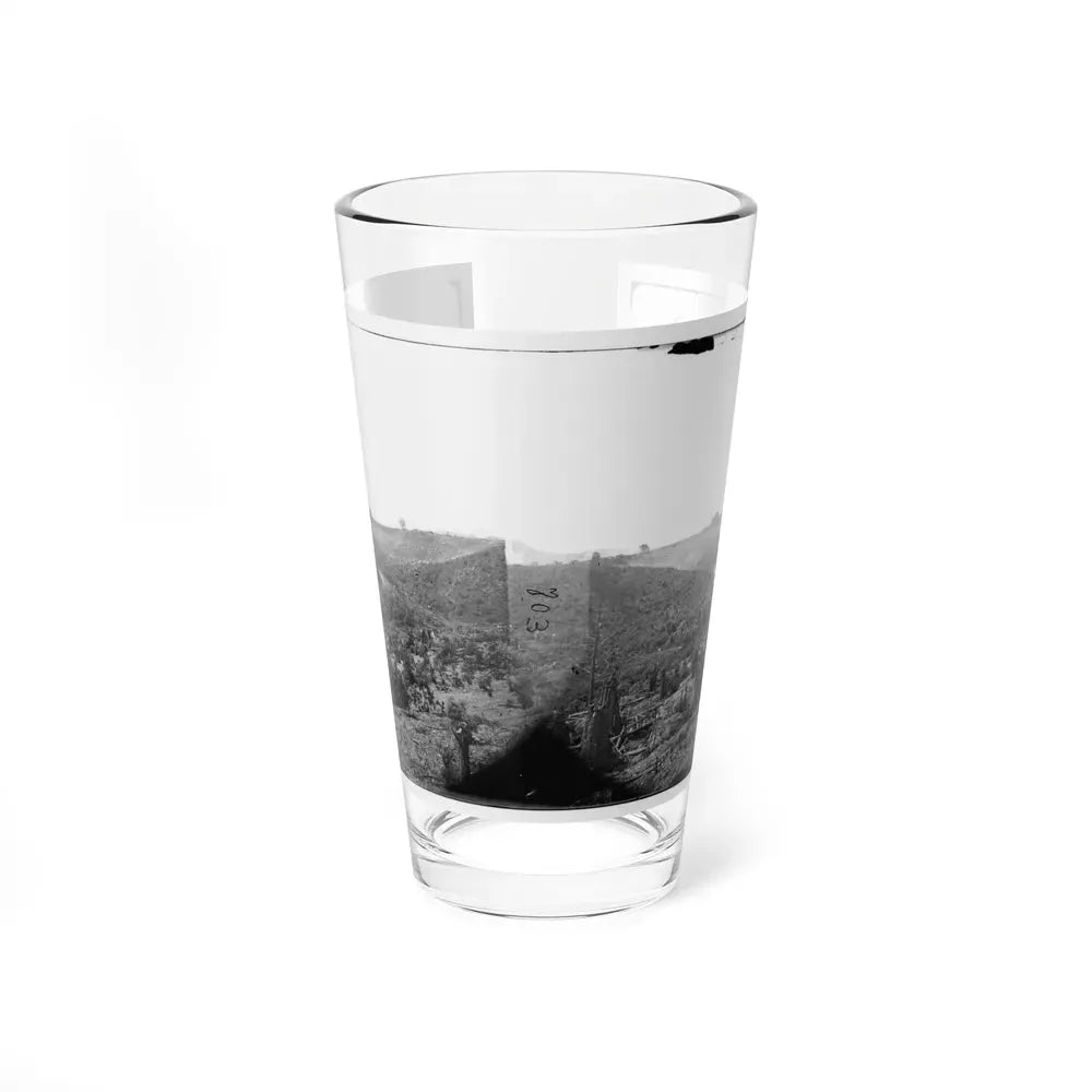 Belle Plain, Virginia (Vicinity). Encampment Of 7,000 Confederates In The  Punch Bowl (U.S. Civil War) Pint Glass 16oz 16oz - Go Mug Yourself