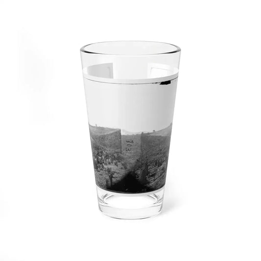 Belle Plain, Virginia (Vicinity). Encampment Of 7,000 Confederates In The  Punch Bowl (U.S. Civil War) Pint Glass 16oz 16oz - Go Mug Yourself