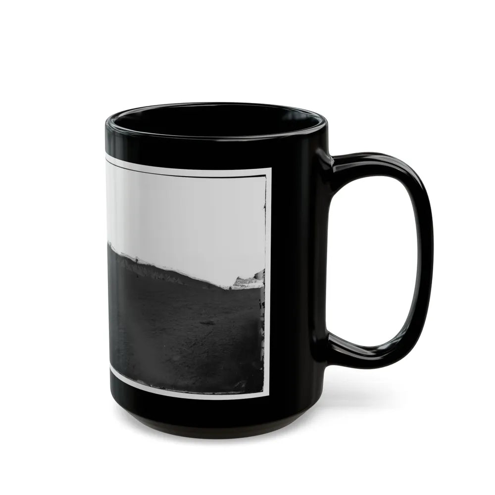 Belle Plain, Virginia (Vicinity). Camp Of Negro Laborers In The Quartermaster's Department (U.S. Civil War) Black Coffee Mug-Go Mug Yourself