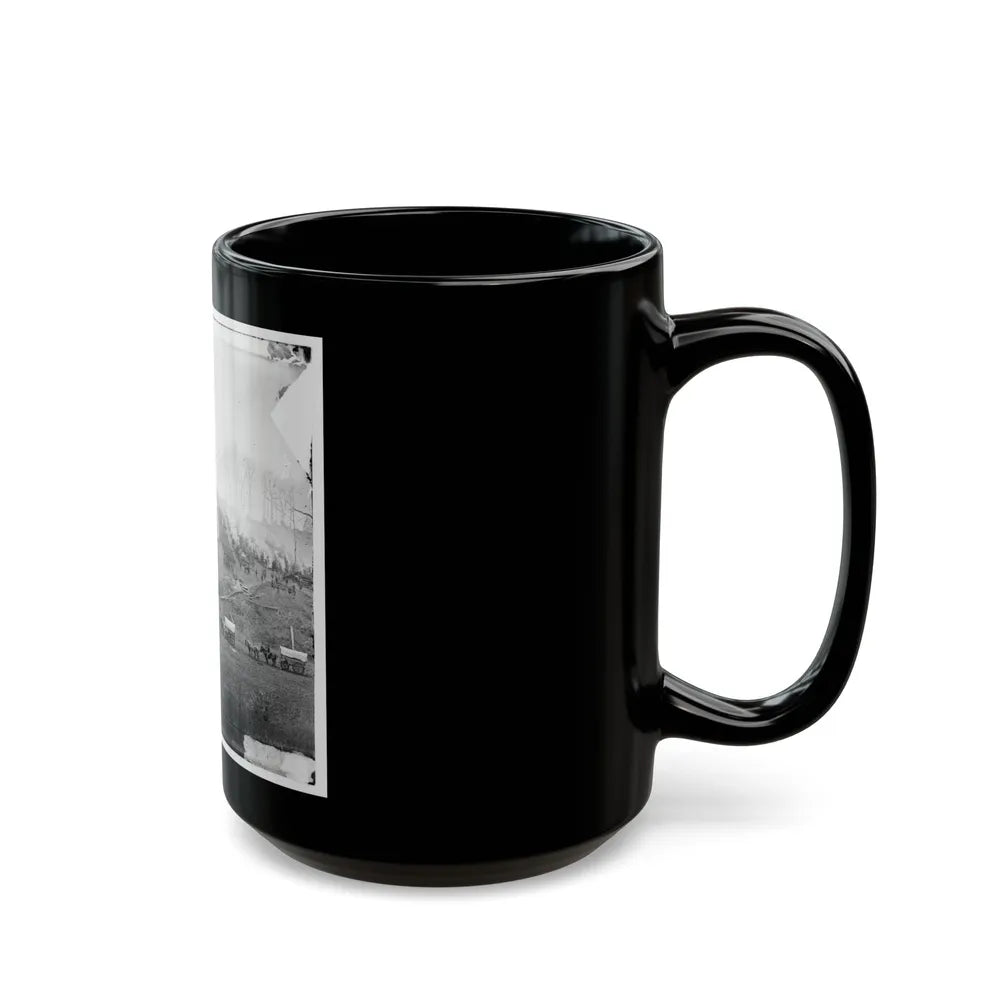 Belle Plain, Virginia. Camp Of 150th Pennsylvania Infantry (U.S. Civil War) Black Coffee Mug-Go Mug Yourself