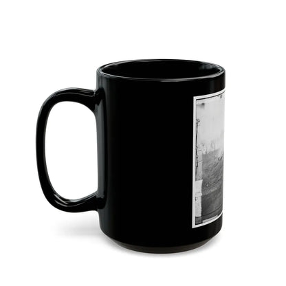 Belle Plain, Virginia. Camp Of 150th Pennsylvania Infantry (U.S. Civil War) Black Coffee Mug-Go Mug Yourself