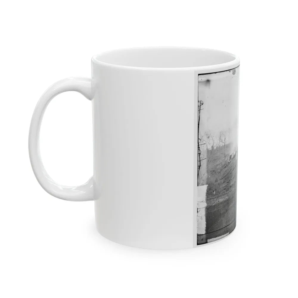 Belle Plain, Virginia. Camp Of 150th Pennsylvania Infantry (U.S. Civil War) White Coffee Mug-Go Mug Yourself