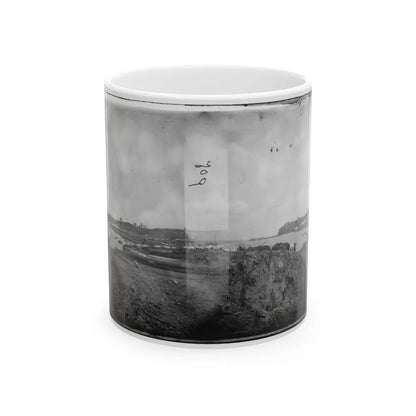 Belle Plain, Virginia. Encampment Of 2d New York And 1st Mass. Heavy Artillery (U.S. Civil War) White Coffee Mug-11oz-Go Mug Yourself