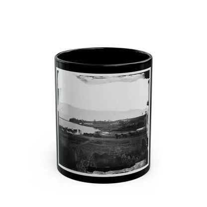 Belle Plain, Virginia. First Landing At Belle Plain (U.S. Civil War) Black Coffee Mug-11oz-Go Mug Yourself