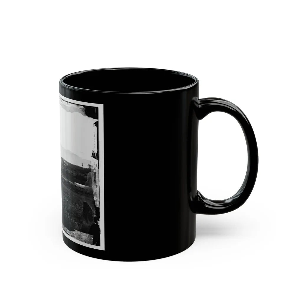 Belle Plain, Virginia. First Landing At Belle Plain (U.S. Civil War) Black Coffee Mug-Go Mug Yourself