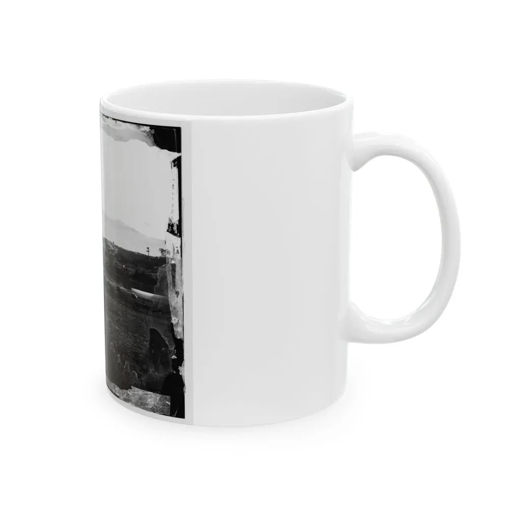 Belle Plain, Virginia. First Landing At Belle Plain (U.S. Civil War) White Coffee Mug-Go Mug Yourself