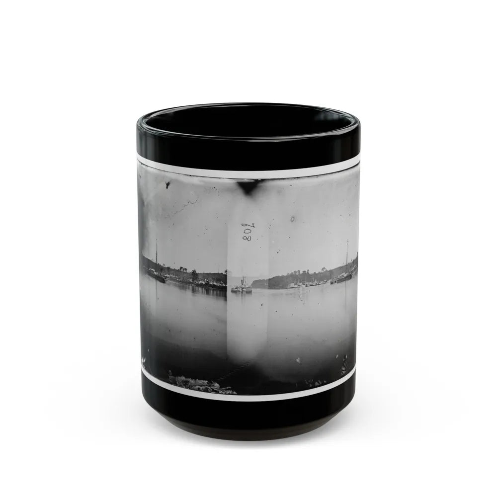 Belle Plain, Virginia. General View (U.S. Civil War) Black Coffee Mug-15oz-Go Mug Yourself