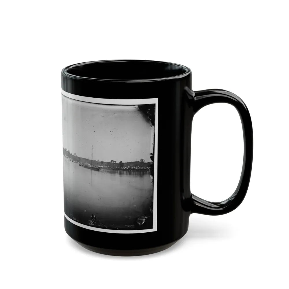 Belle Plain, Virginia. General View (U.S. Civil War) Black Coffee Mug-Go Mug Yourself