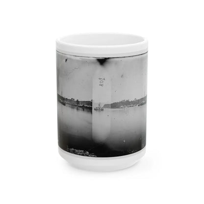 Belle Plain, Virginia. General View (U.S. Civil War) White Coffee Mug-15oz-Go Mug Yourself