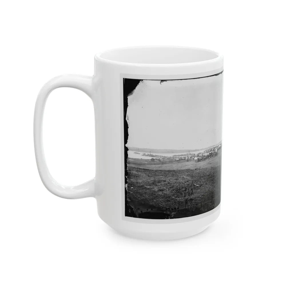 Belle Plain, Virginia. Quartermaster Department (U.S. Civil War) White Coffee Mug-Go Mug Yourself