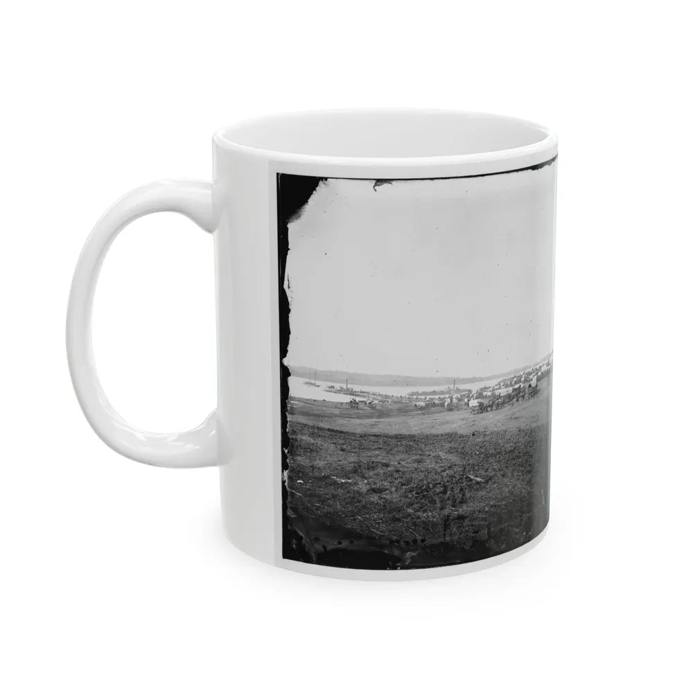 Belle Plain, Virginia. Quartermaster Department (U.S. Civil War) White Coffee Mug-Go Mug Yourself