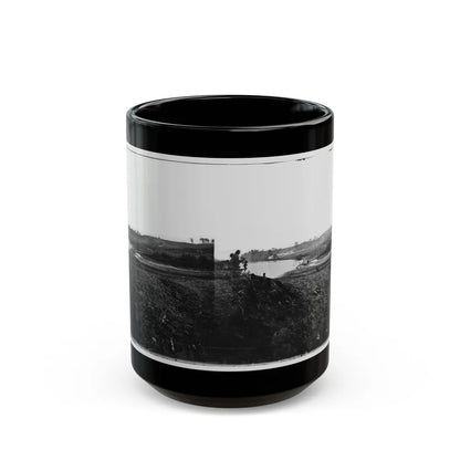 Belle Plain, Virginia. (U.S. Civil War) Black Coffee Mug-15oz-Go Mug Yourself