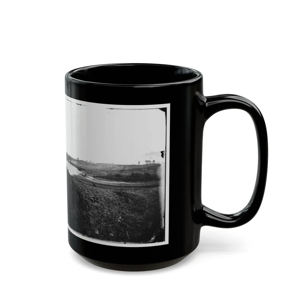 Belle Plain, Virginia. (U.S. Civil War) Black Coffee Mug-Go Mug Yourself